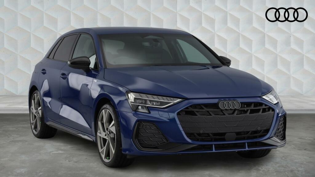 Audi A3 Sportback Black Edition Tfsi 150 Ps S Tronic Blue