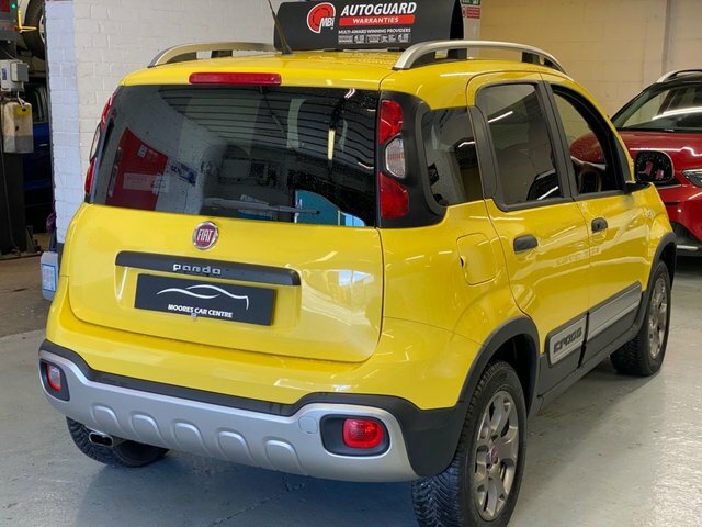Fiat Panda 1.3 Cross 4X4 Absolutely BJ64WDL Yellow #5