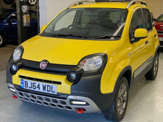 Fiat Panda 1.3 Cross 4X4 Absolutely BJ64WDL Yellow #3