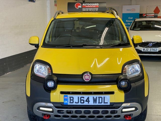 Fiat Panda 1.3 Cross 4X4 Absolutely BJ64WDL Yellow #4