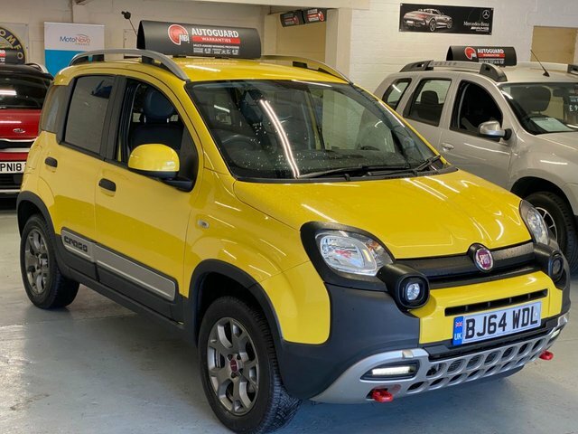 Fiat Panda 1.3 Cross 4X4 Absolutely BJ64WDL Yellow #2