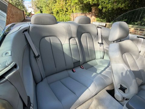 Mercedes-Benz CLK Convertible 1.8 Clk200 Kompressor Avantgarde Cabri Black #26