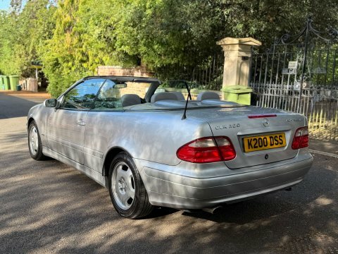 Mercedes-Benz CLK Convertible 1.8 Clk200 Kompressor Avantgarde Cabri Black #8