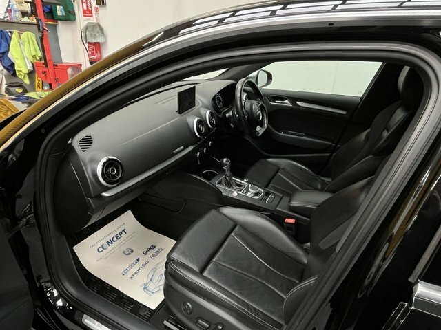 Audi S3 2.0 Tfsi S Tronic Quattro Euro 6 Ss Black #20