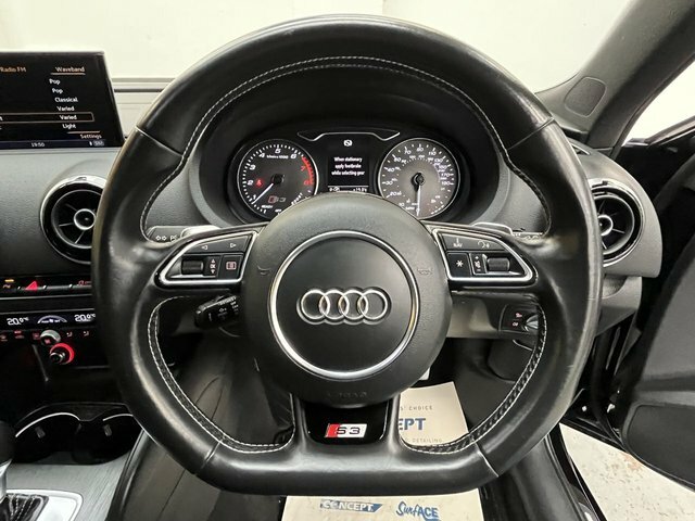 Audi S3 2.0 Tfsi S Tronic Quattro Euro 6 Ss Black #23