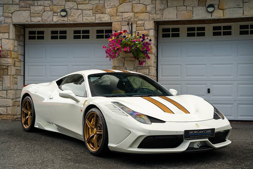Ferrari 458 4.5 Speciale Coupe F1 Dct Euro 5 605 P White