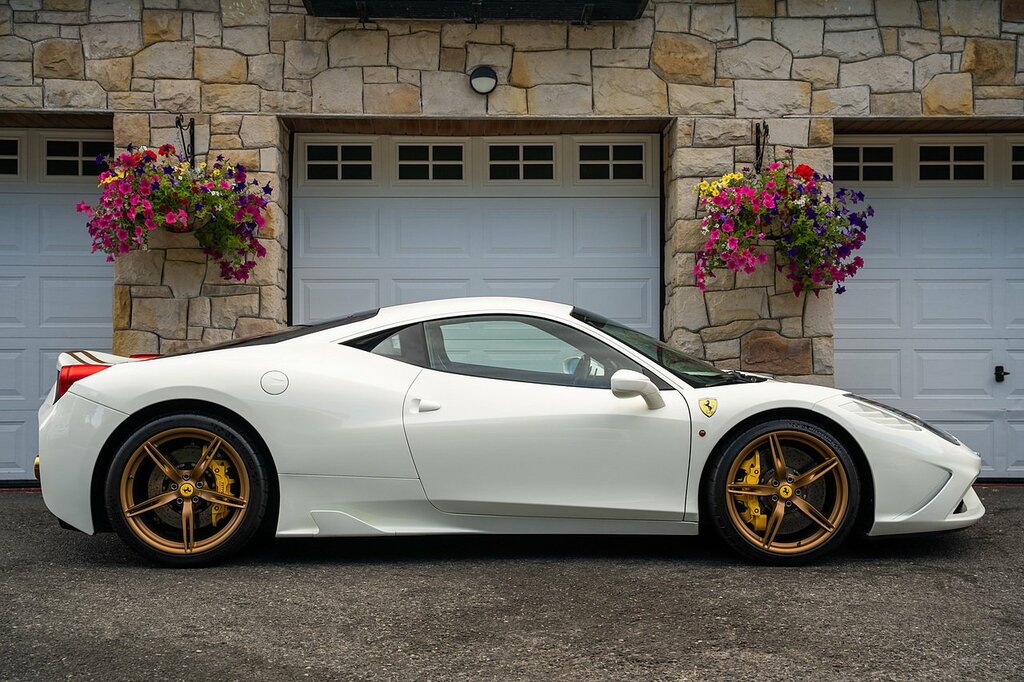 Ferrari 458 4.5 Speciale Coupe F1 Dct Euro 5 605 P White #3