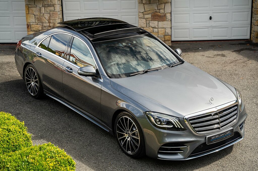 Mercedes-Benz S Class Coupe 4.0 S560 V8 Biturbo Amg Line Premium G-tro Silver #82
