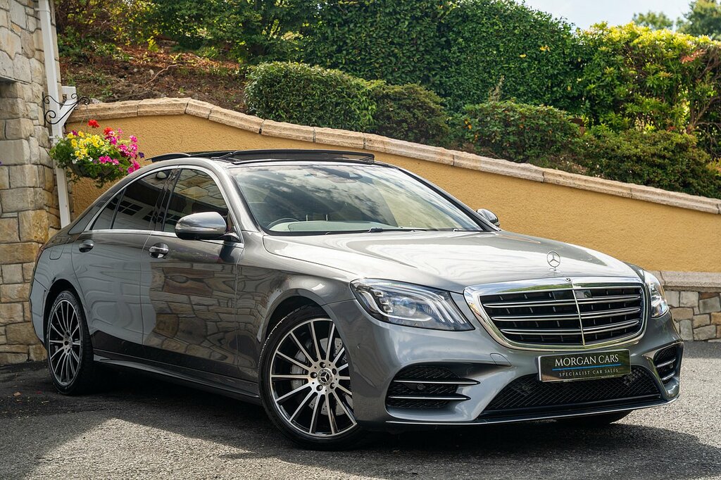 Mercedes-Benz S Class Coupe 4.0 S560 V8 Biturbo Amg Line Premium G-tro Silver #22