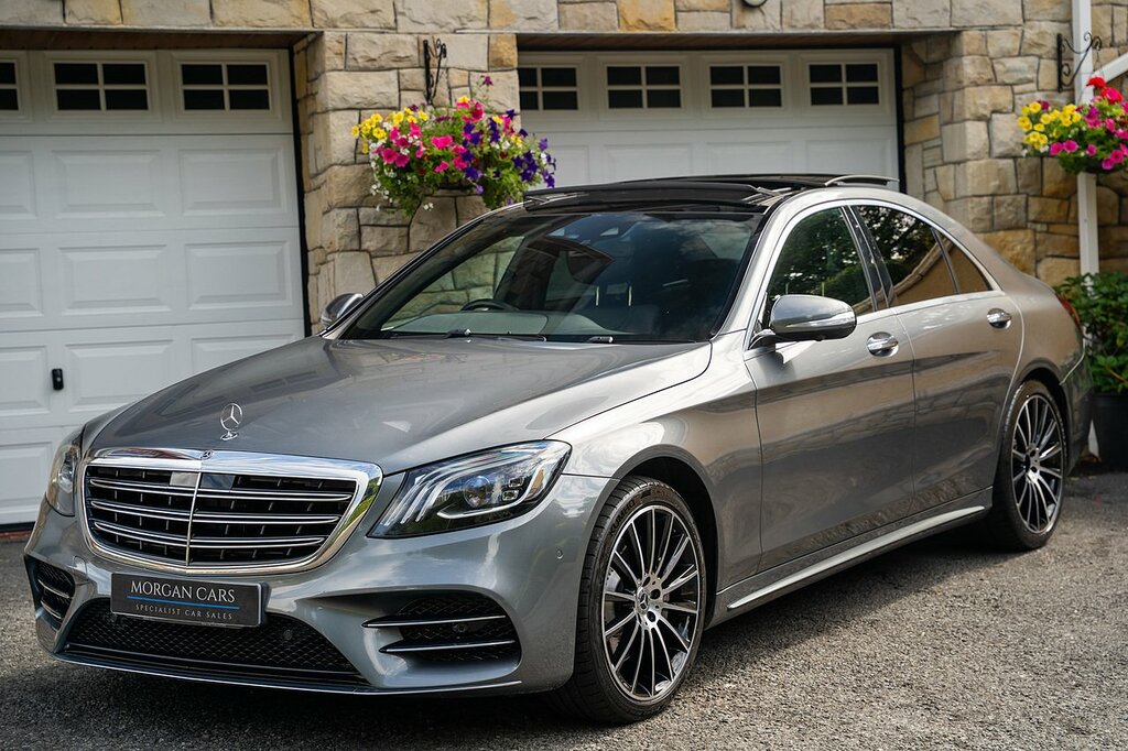 Mercedes-Benz S Class Coupe 4.0 S560 V8 Biturbo Amg Line Premium G-tro Silver #39