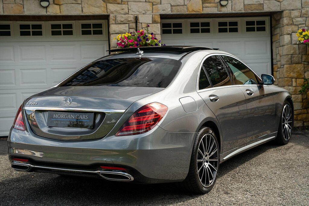Mercedes-Benz S Class Coupe 4.0 S560 V8 Biturbo Amg Line Premium G-tro Silver #16