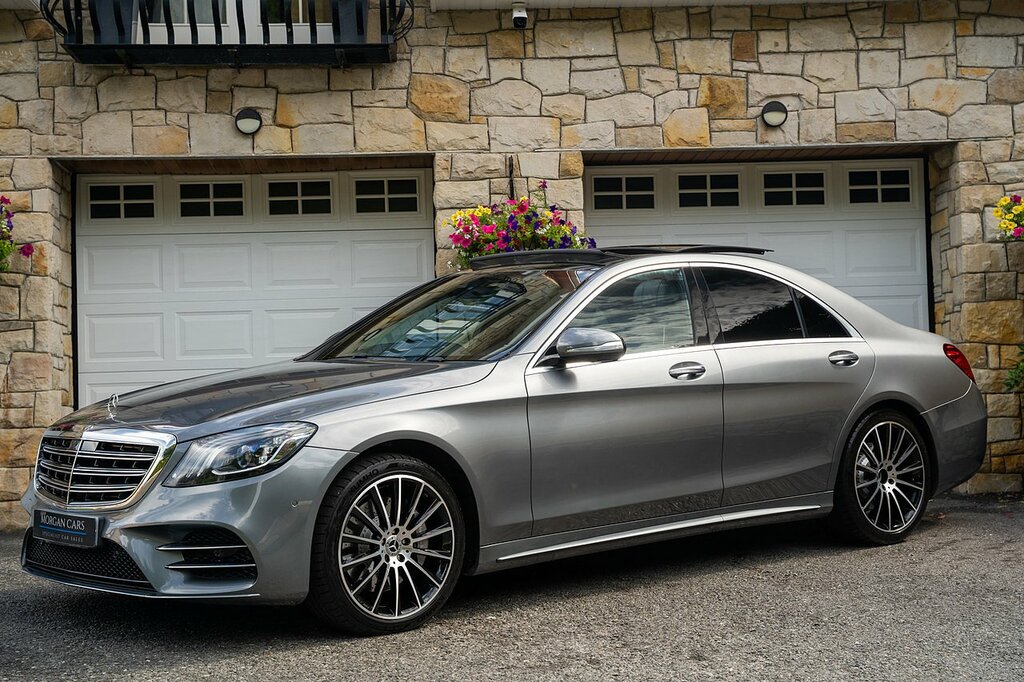 Mercedes-Benz S Class Coupe 4.0 S560 V8 Biturbo Amg Line Premium G-tro Silver #40