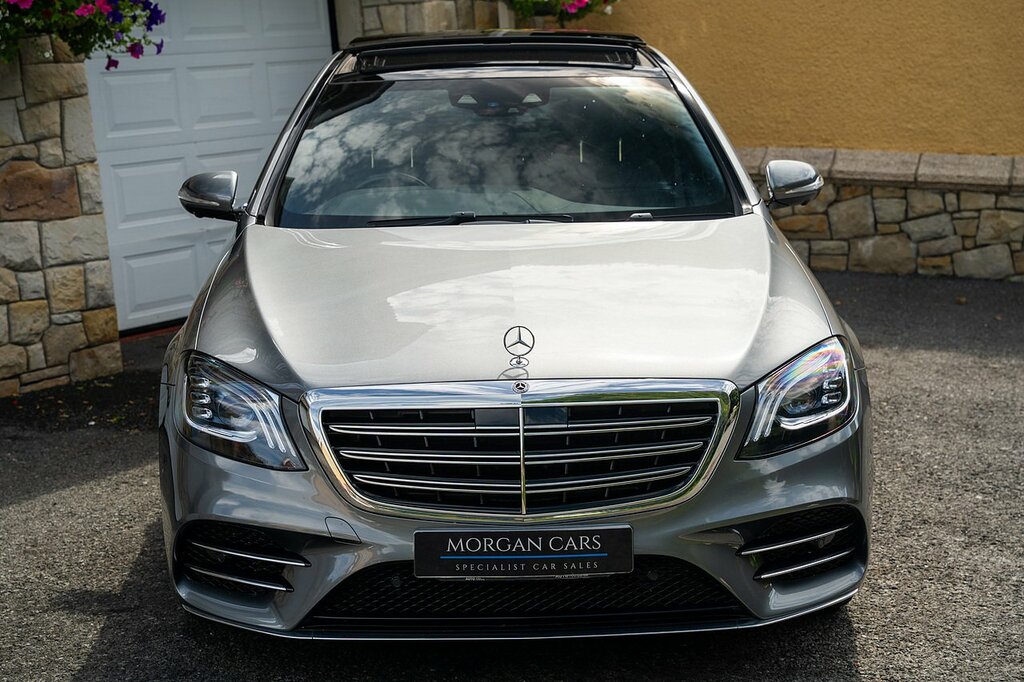 Mercedes-Benz S Class Coupe 4.0 S560 V8 Biturbo Amg Line Premium G-tro Silver #32