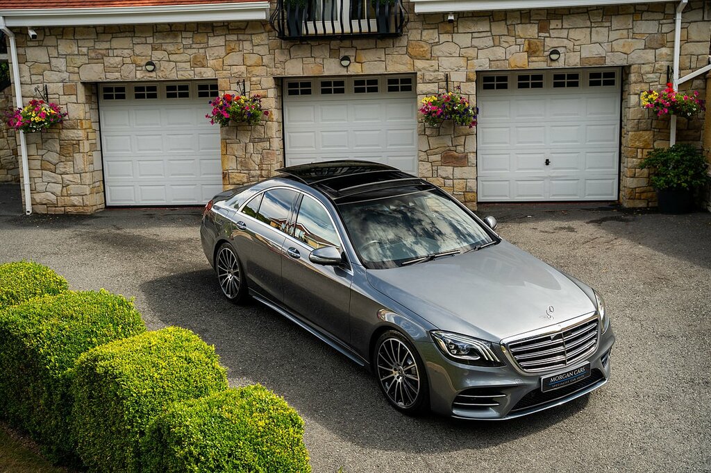 Mercedes-Benz S Class Coupe 4.0 S560 V8 Biturbo Amg Line Premium G-tro Silver #83