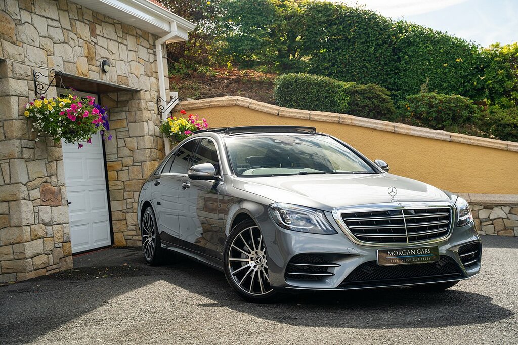 Mercedes-Benz S Class Coupe 4.0 S560 V8 Biturbo Amg Line Premium G-tro Silver #24