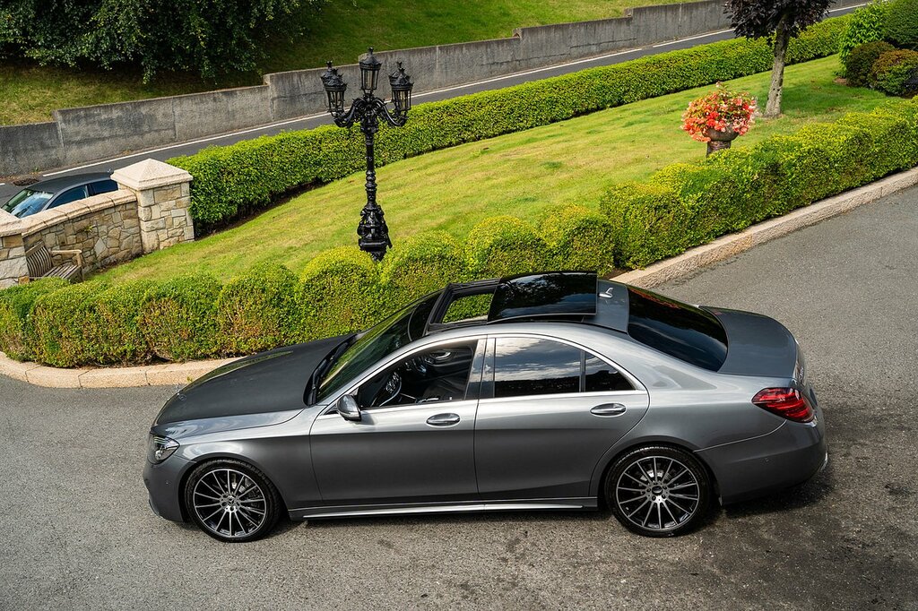 Mercedes-Benz S Class Coupe 4.0 S560 V8 Biturbo Amg Line Premium G-tro Silver #85