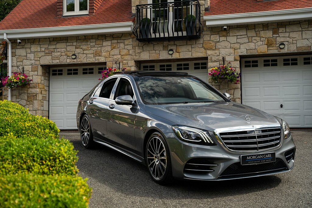 Mercedes-Benz S Class Coupe 4.0 S560 V8 Biturbo Amg Line Premium G-tro Silver #81