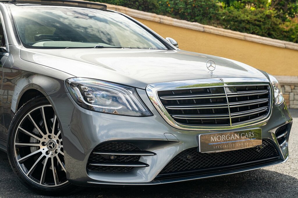 Mercedes-Benz S Class Coupe 4.0 S560 V8 Biturbo Amg Line Premium G-tro Silver #25