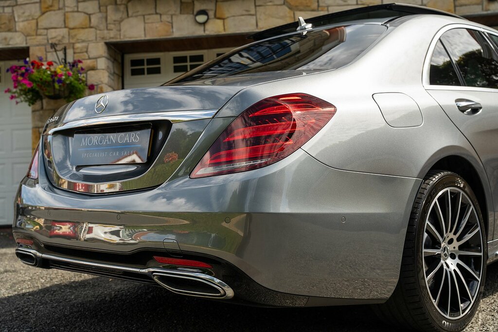 Mercedes-Benz S Class Coupe 4.0 S560 V8 Biturbo Amg Line Premium G-tro Silver #17
