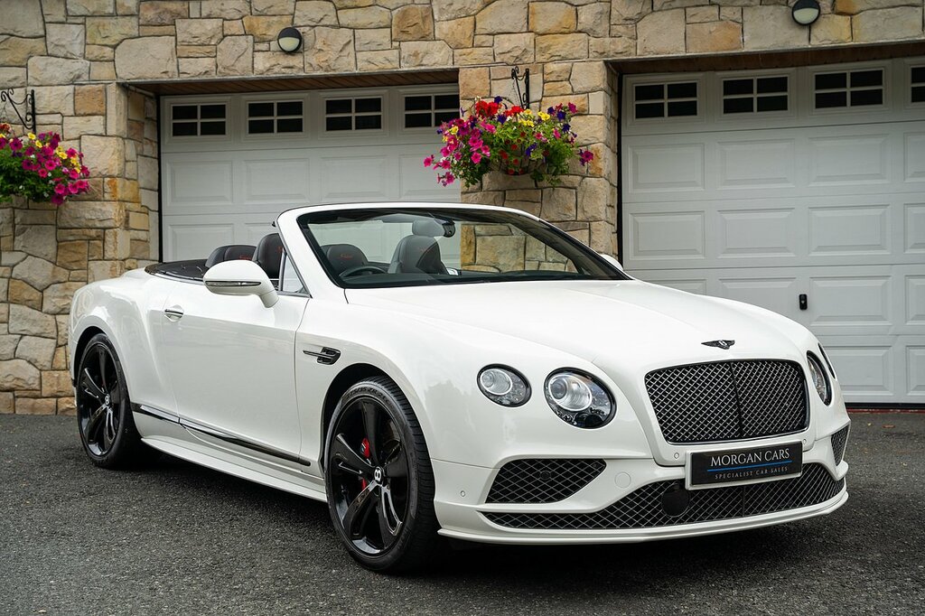 Bentley Continental Gt 6.0 W12 Gtc Speed Convertible 4Wd White