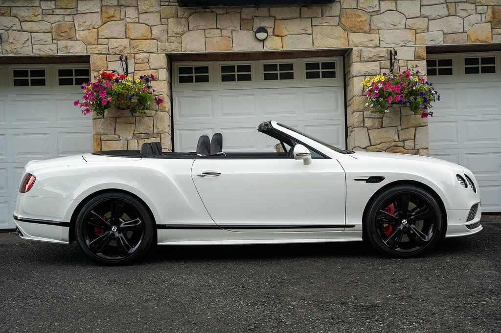 Bentley Continental Gt 6.0 W12 Gtc Speed Convertible 4Wd White #4