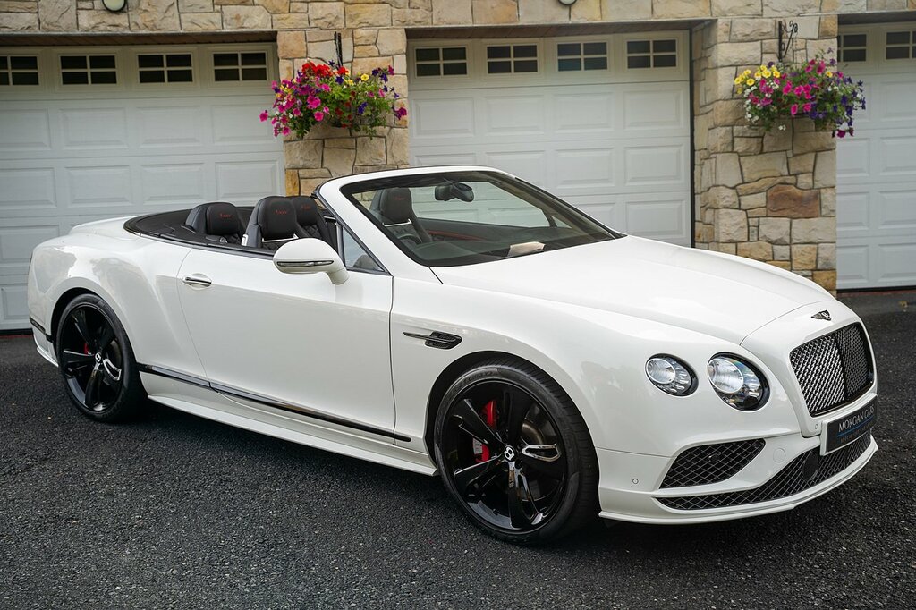 Bentley Continental Gt 6.0 W12 Gtc Speed Convertible 4Wd White #2
