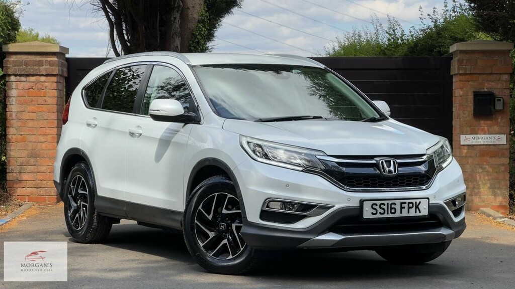 Honda Cr-V 1.6 I-dtec Se Plus Navi White #2
