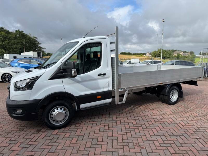 Ford Transit Custom 2.0 Eco Blue 130Dropside 350 L4 Rwd - 2026 26 WN26CGE White #3