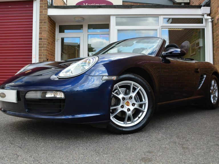 Porsche Boxster 2.7 Manual Blue #3