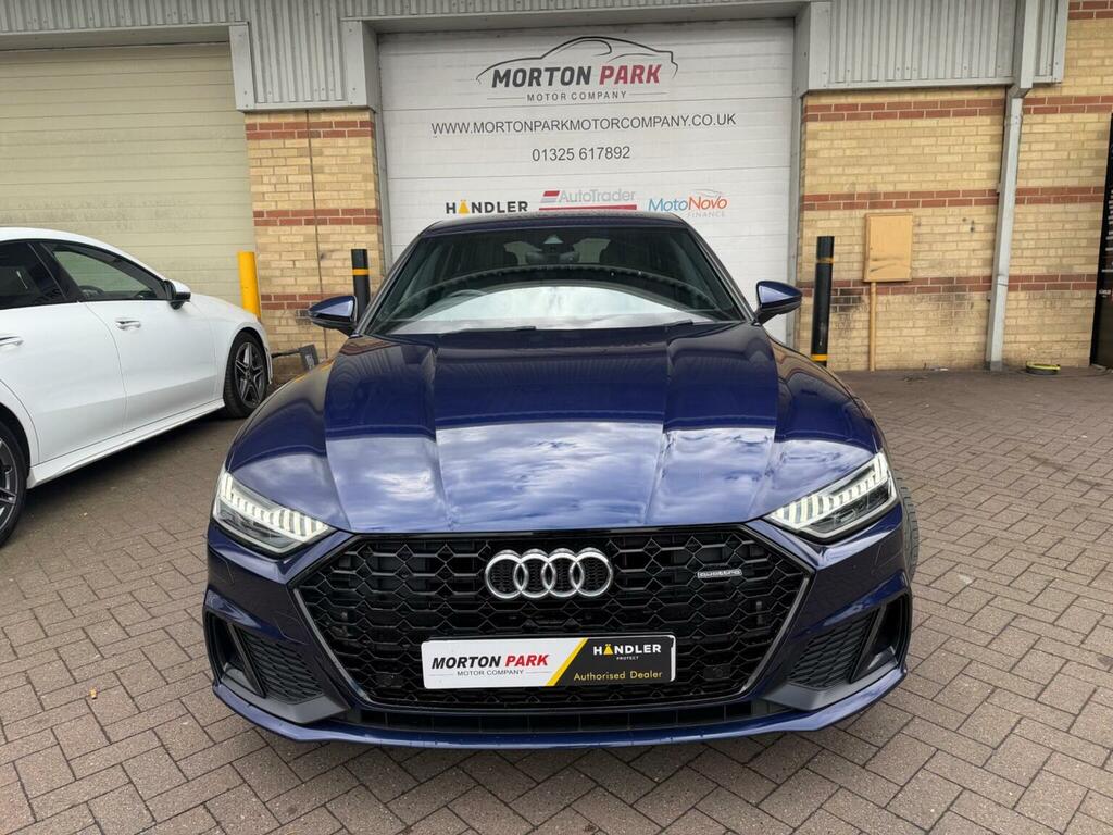 Audi A7 Hatchback 3.0 Tdi V6 50 S Line Sportback Tiptronic PL70UBJ Blue #2
