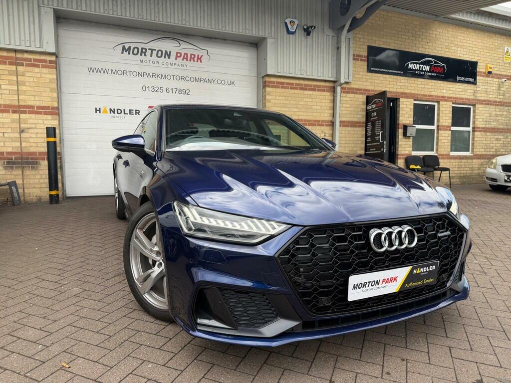 Audi A7 Hatchback 3.0 Tdi V6 50 S Line Sportback Tiptronic Blue