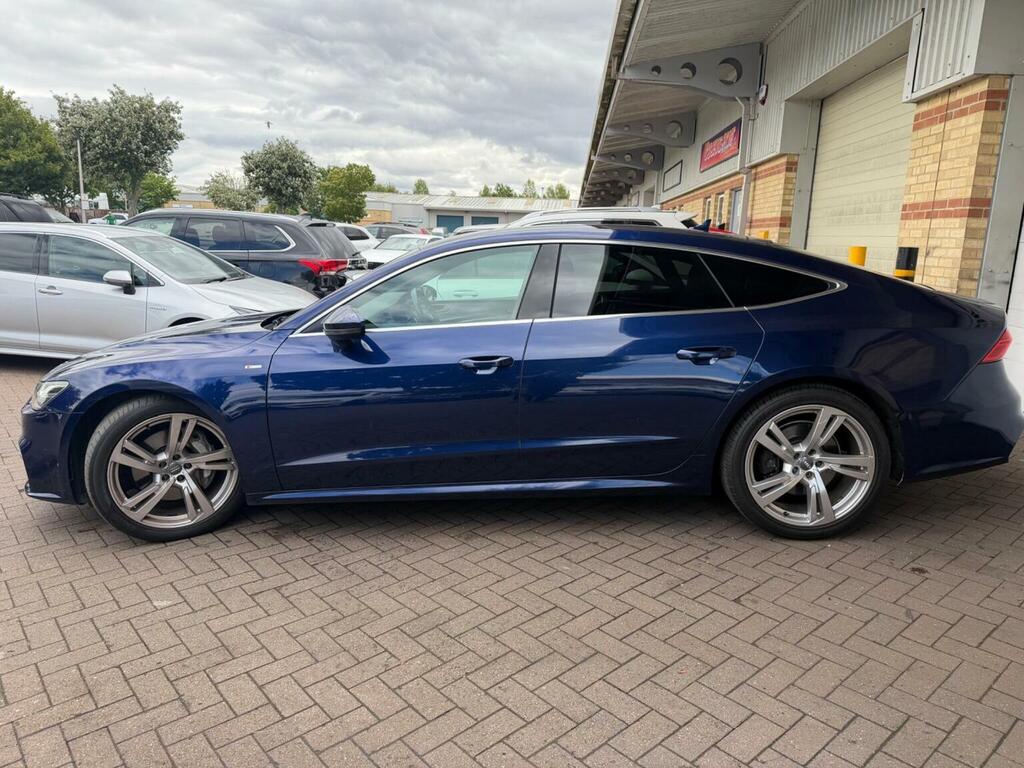 Audi A7 Hatchback 3.0 Tdi V6 50 S Line Sportback Tiptronic PL70UBJ Blue #5