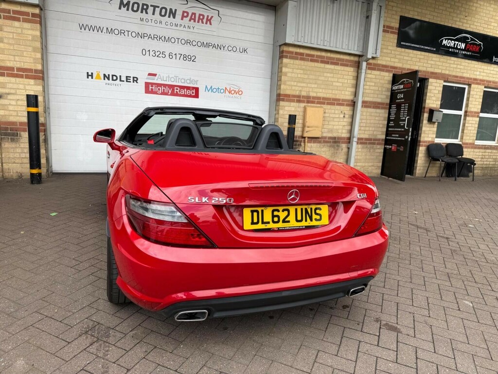 Mercedes-Benz SLK Convertible 2.1 Slk250 Cdi Blueefficiency Amg Spor DL62UNS Red #6
