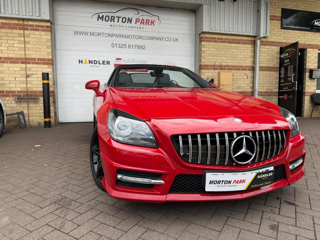 Mercedes-Benz SLK Convertible 2.1 Slk250 Cdi Blueefficiency Amg Spor Red