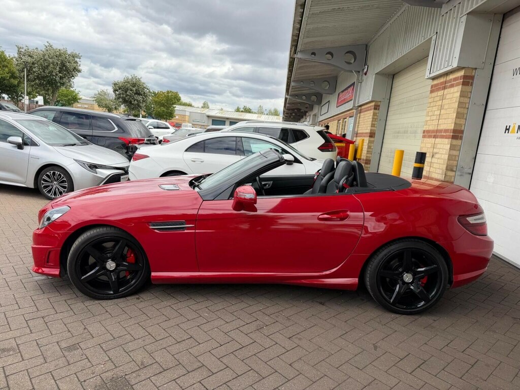 Mercedes-Benz SLK Convertible 2.1 Slk250 Cdi Blueefficiency Amg Spor DL62UNS Red #4