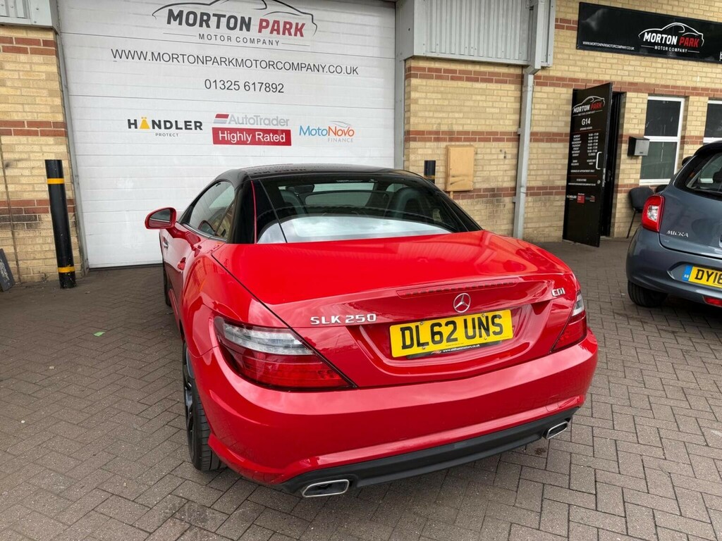Mercedes-Benz SLK Convertible 2.1 Slk250 Cdi Blueefficiency Amg Spor DL62UNS Red #5