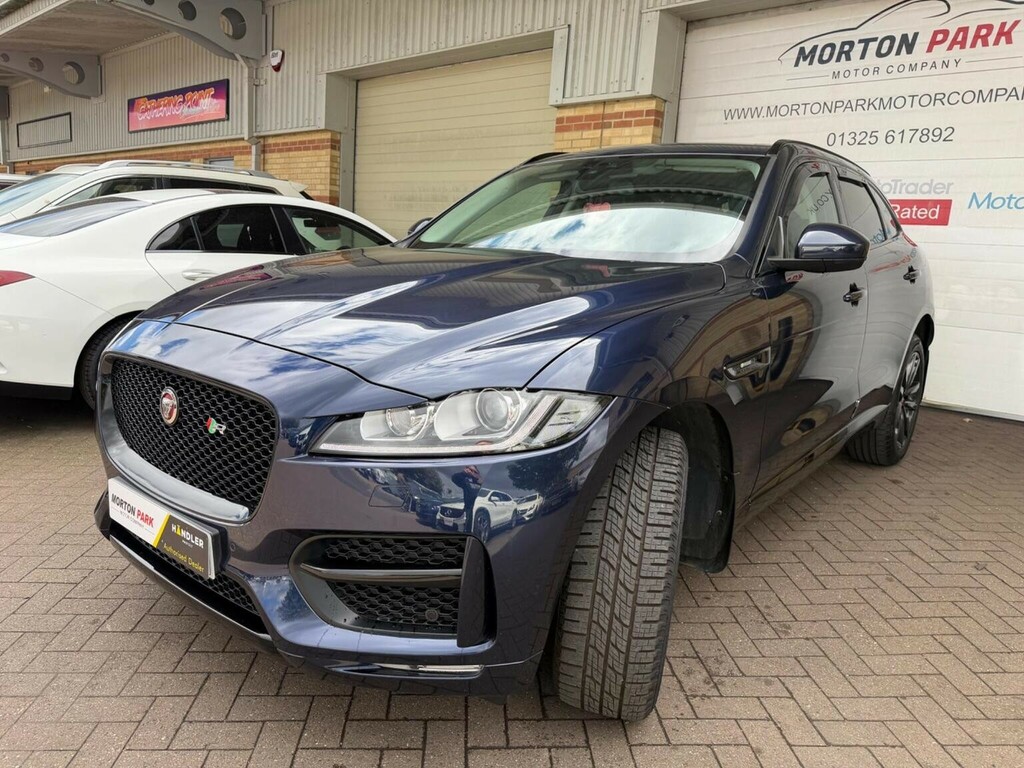 Jaguar F-Pace 2.0 P250i R-sport Awd Euro 6 Ss Blue #3