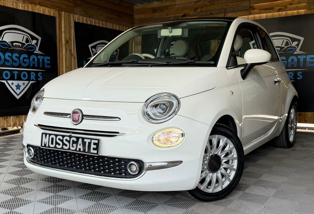 Fiat 500 1.2 Lounge Dualogic Euro 6 Ss White #5
