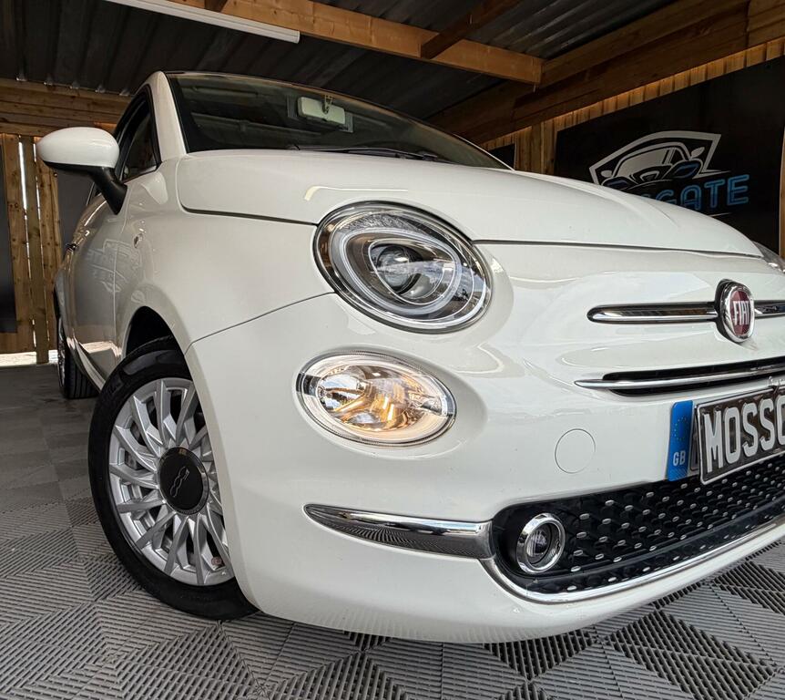 Fiat 500 1.2 Lounge Dualogic Euro 6 Ss White #2