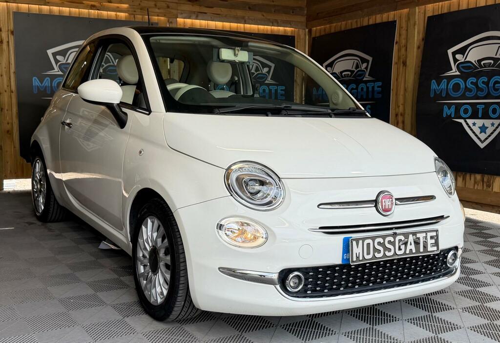 Fiat 500 1.2 Lounge Dualogic Euro 6 Ss White #3