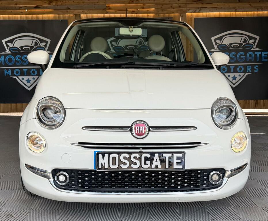 Fiat 500 1.2 Lounge Dualogic Euro 6 Ss White #4