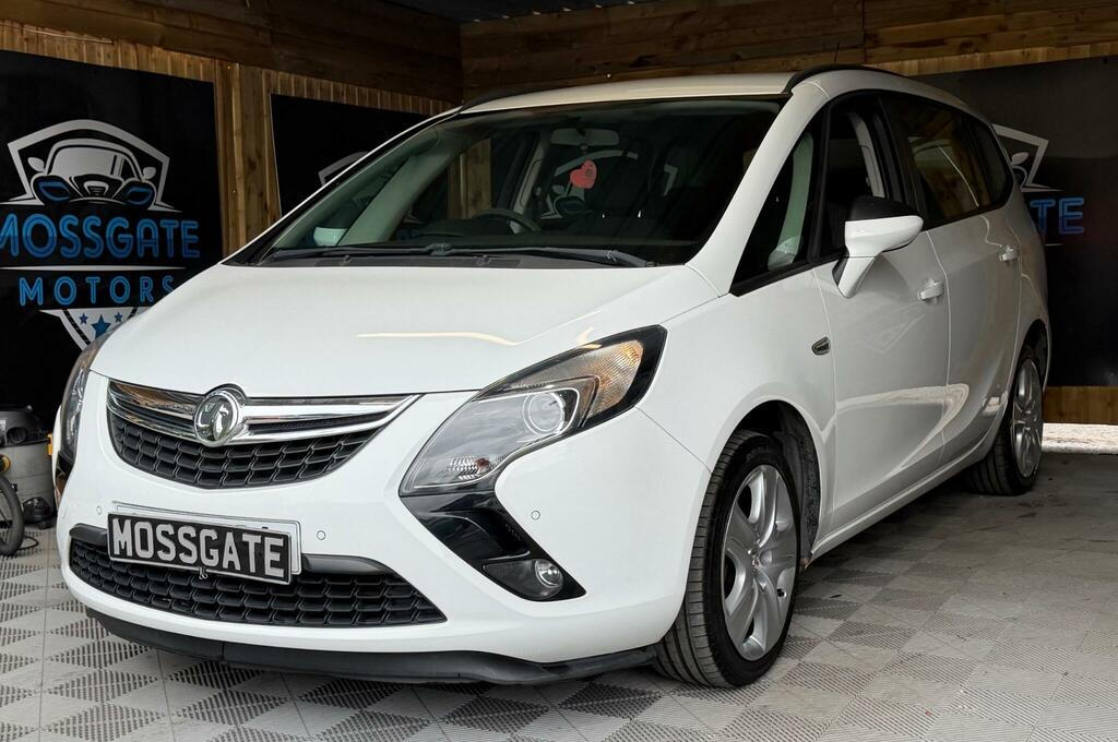 Vauxhall Zafira Tourer 2.0 Cdti Exclusiv Euro 5 White #6