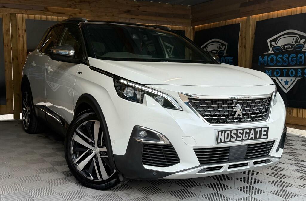 Peugeot 3008 2.0 Bluehdi Gt Eat Euro 6 Ss White