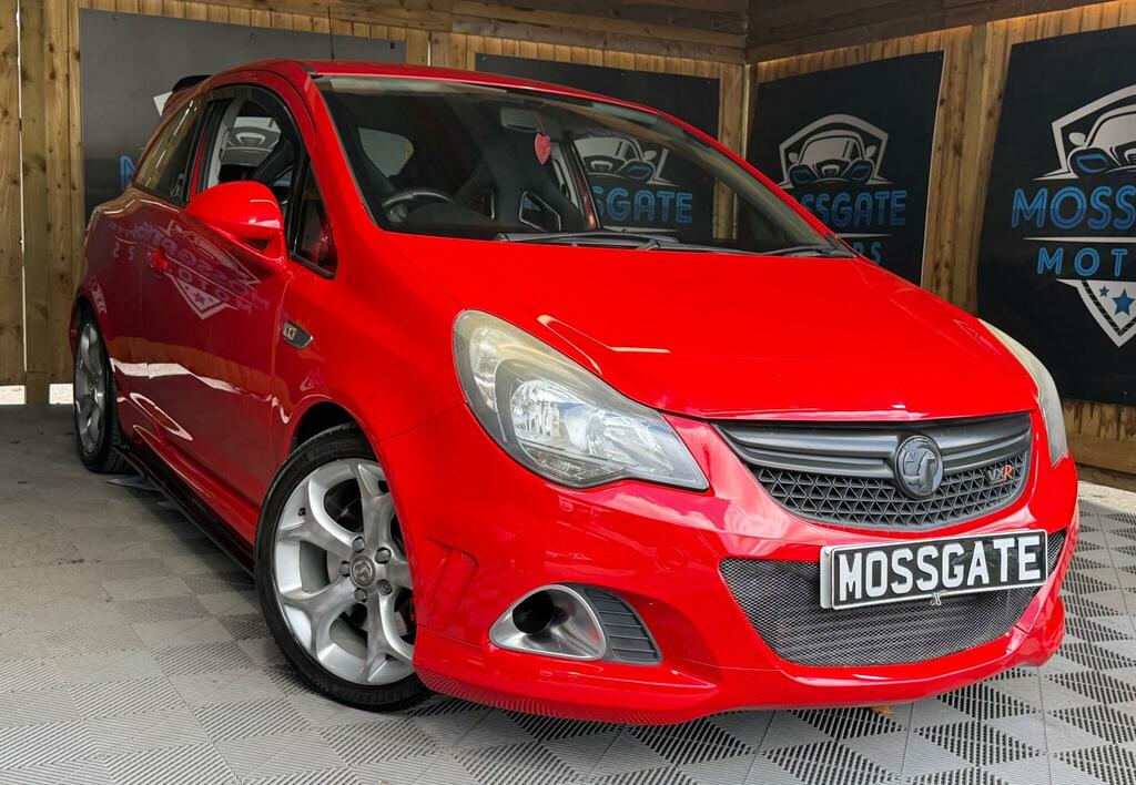 Vauxhall Corsa 1.6T 16V Vxr Euro 5 Red