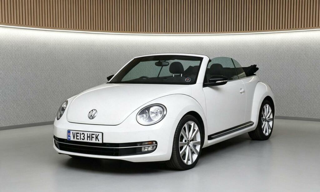 Volkswagen Beetle 2.0 Tdi Sport Cabriolet Euro 5 White #3