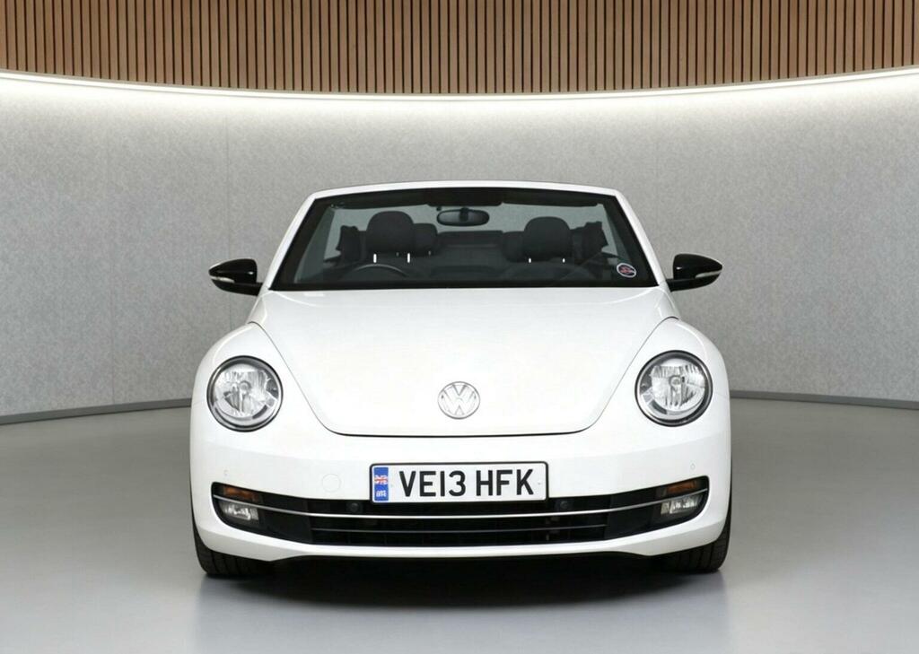 Volkswagen Beetle 2.0 Tdi Sport Cabriolet Euro 5 White #2
