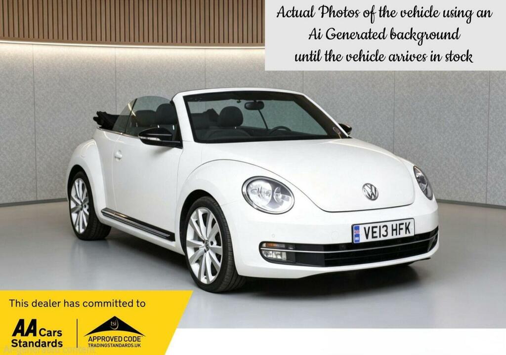 Volkswagen Beetle 2.0 Tdi Sport Cabriolet Euro 5 White