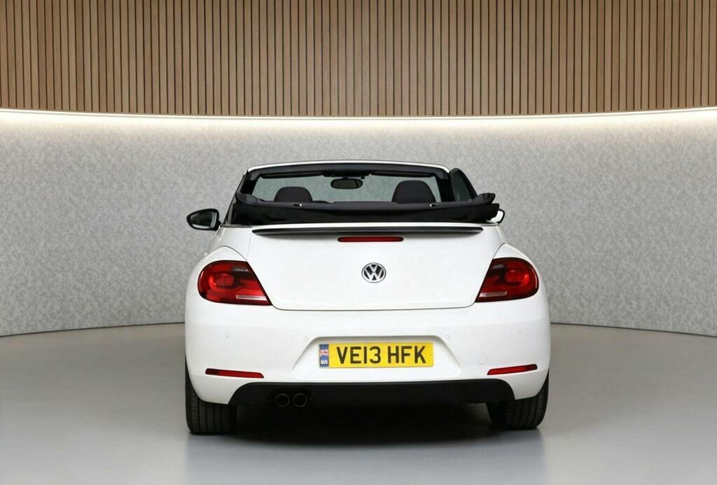 Volkswagen Beetle 2.0 Tdi Sport Cabriolet Euro 5 White #5