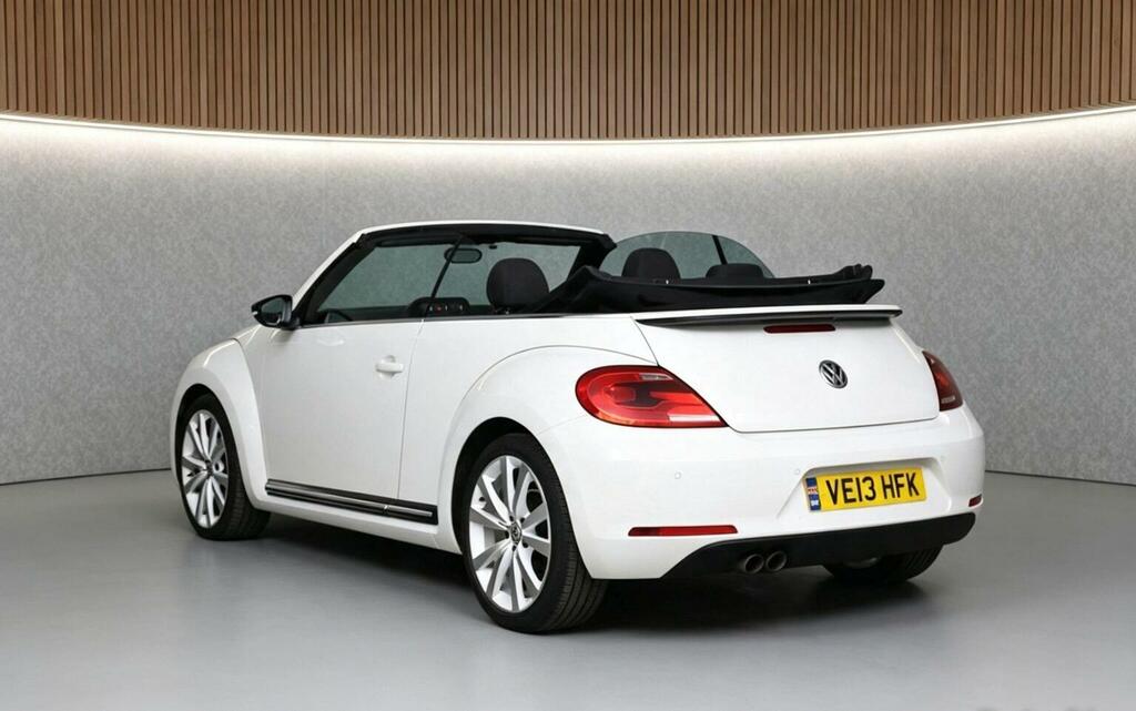 Volkswagen Beetle 2.0 Tdi Sport Cabriolet Euro 5 White #4