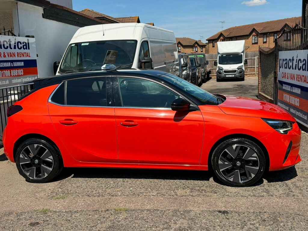 Vauxhall Corsa-e 50Kwh Elite Nav Premium 7.4Kw Charger Orange #6